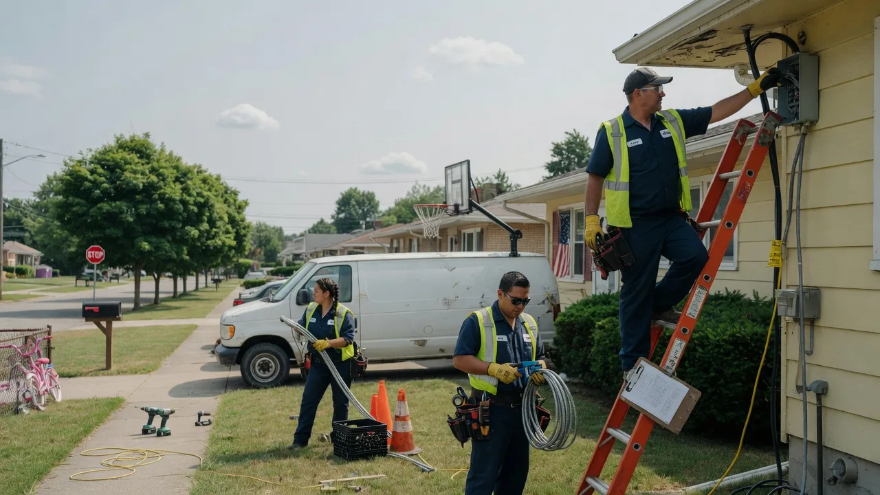 Licensed Electrician in Vaughnsville, OH near me